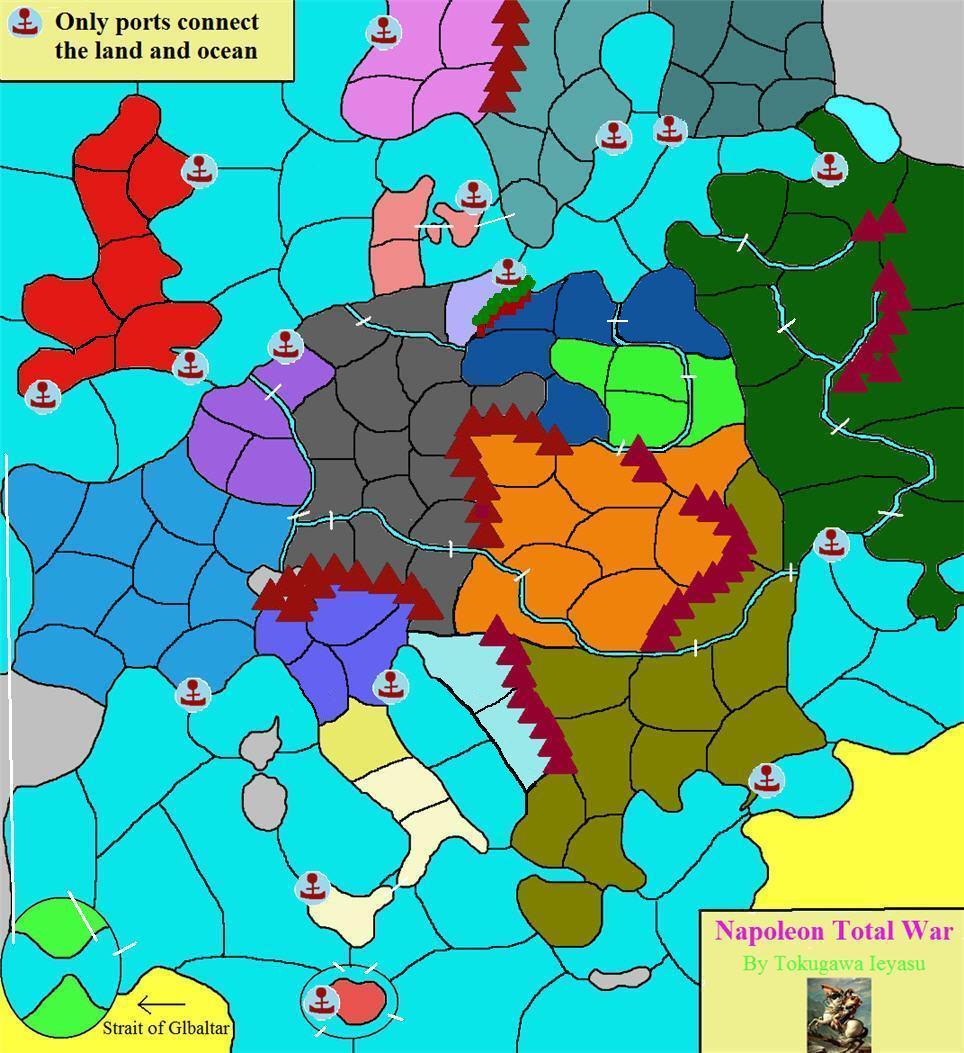 the map